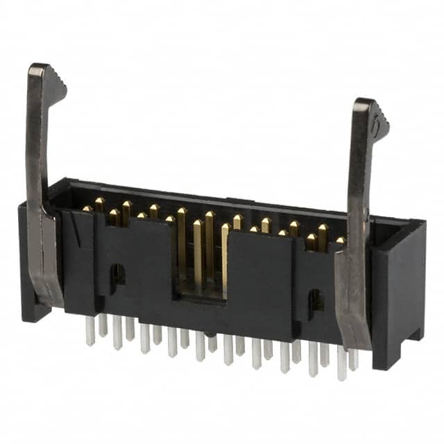 1761606-7 TE Connectivity AMP Connectors  Headers Male Pins